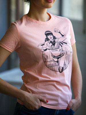 SuperMaman T-shirt JPMBB Dam - Romantic Pink SuperMaman T-shirt Dam - Romantic Pink