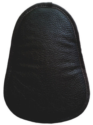 Love Radius Pad Noir, widok frontalny czarnej ergonomicznej poduszki