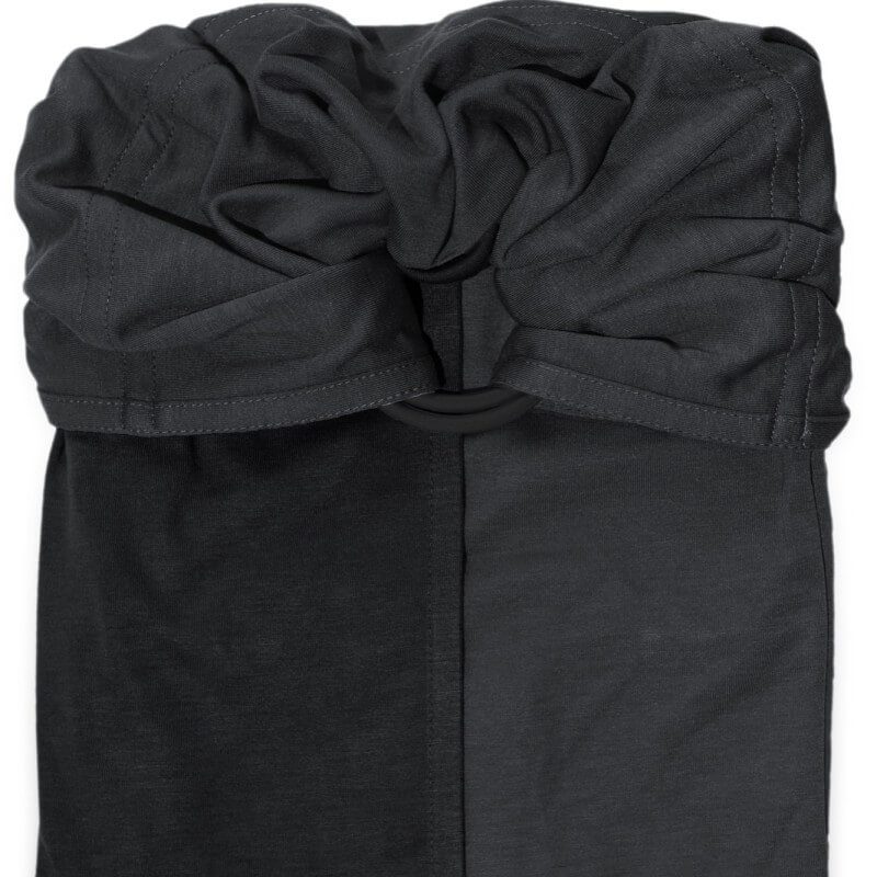 Sling Love Radius Les Imparfaits antracit svart, sedd framifrån förknutet